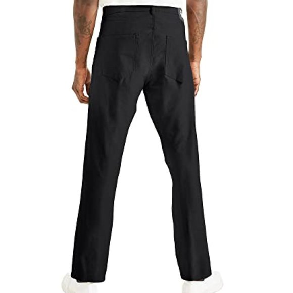 40/36 Dockers Men's Comfort Knit Jean Cut Straight Fit black 40x36 big tall NWT - Picture 3 of 12